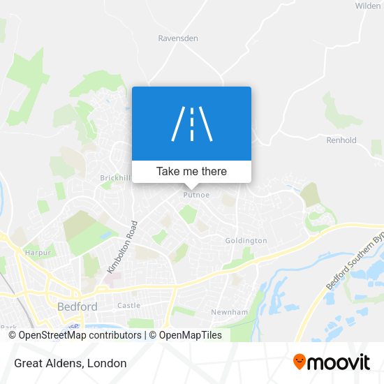 Great Aldens map