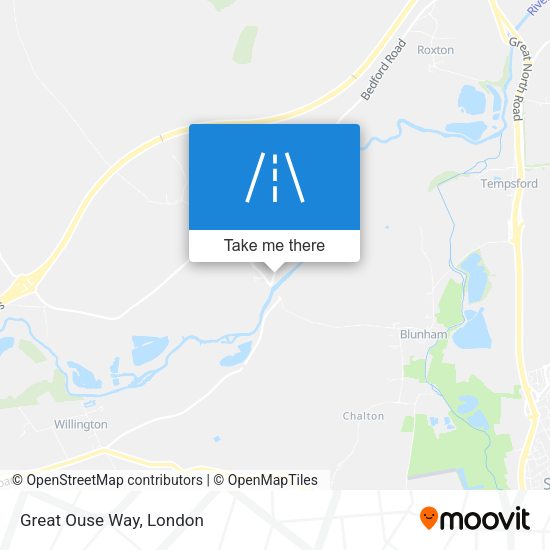 Great Ouse Way map