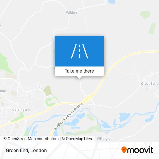 Green End map