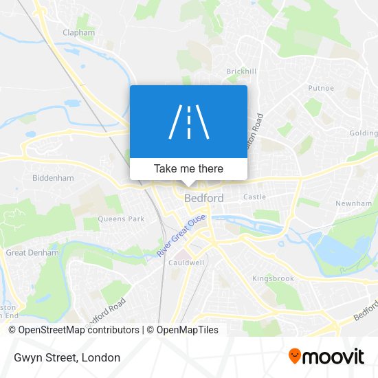 Gwyn Street map