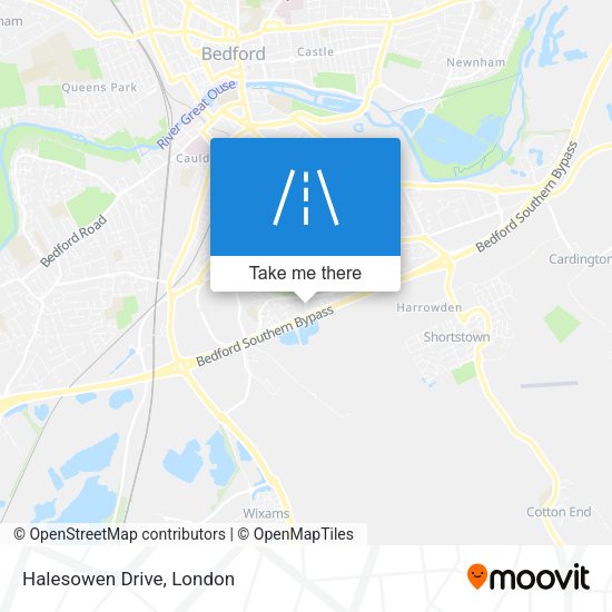 Halesowen Drive map