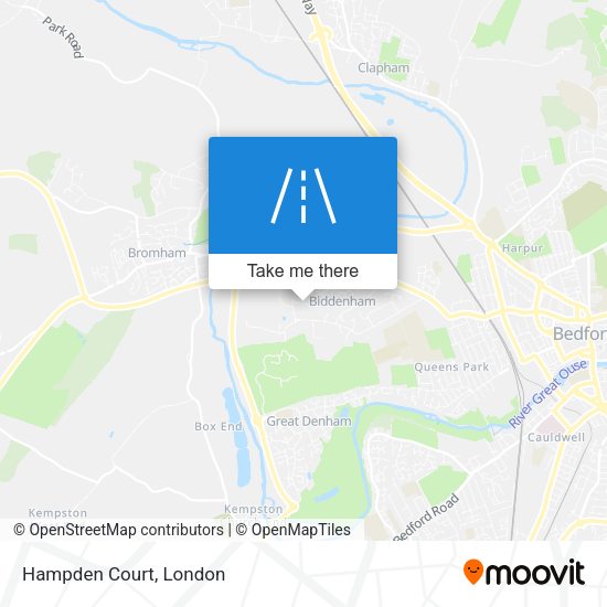 Hampden Court map