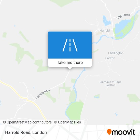 Harrold Road map