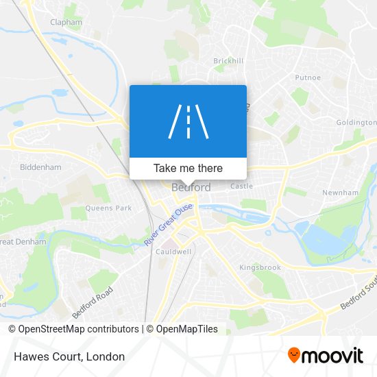 Hawes Court map