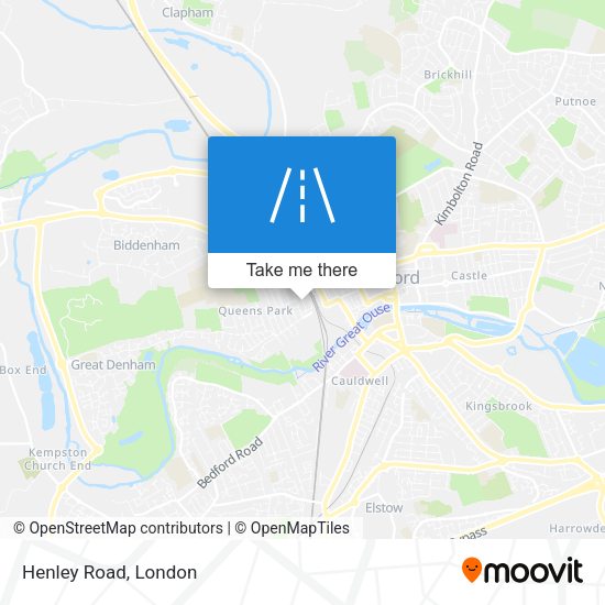Henley Road map