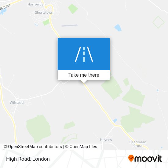 High Road map