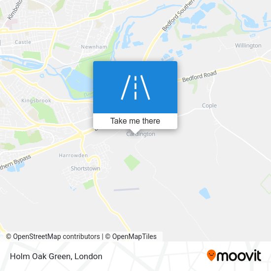 Holm Oak Green map