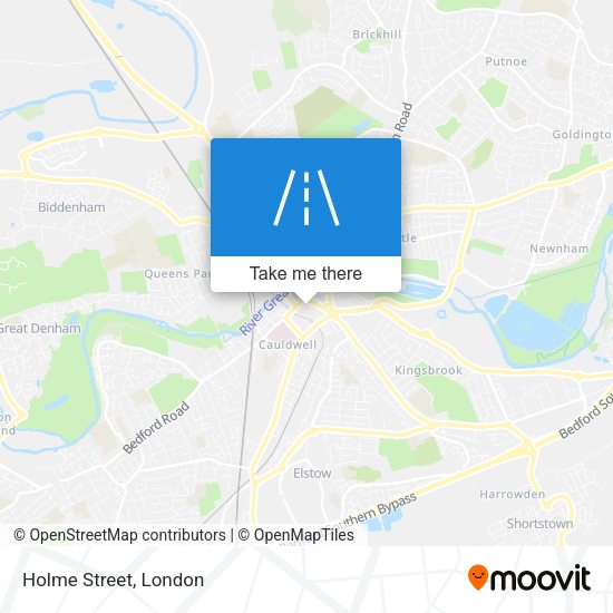 Holme Street map