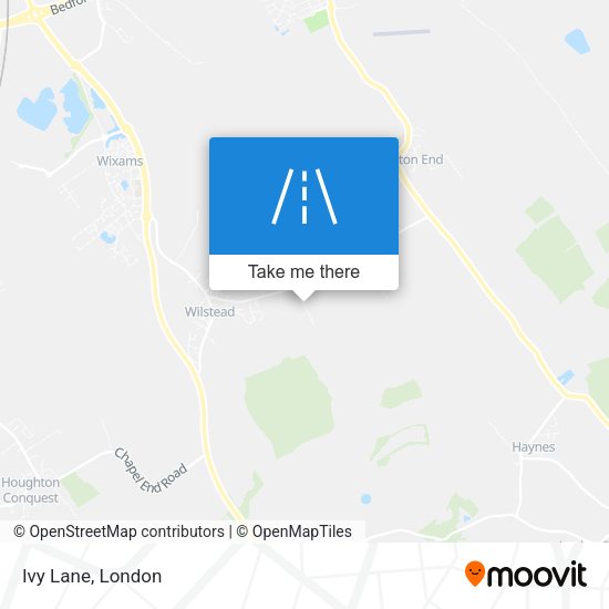 Ivy Lane map