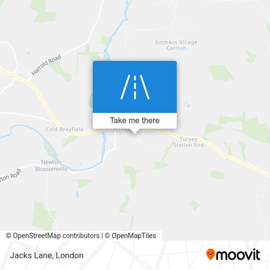 Jacks Lane map