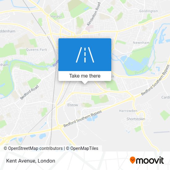 Kent Avenue map