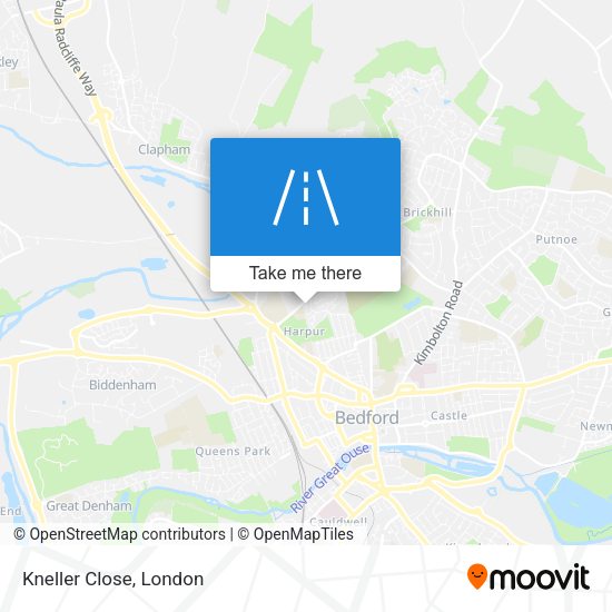 Kneller Close map