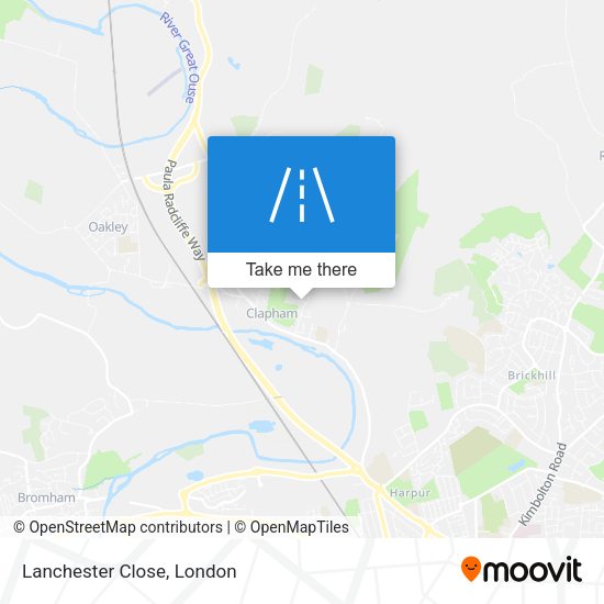 Lanchester Close map