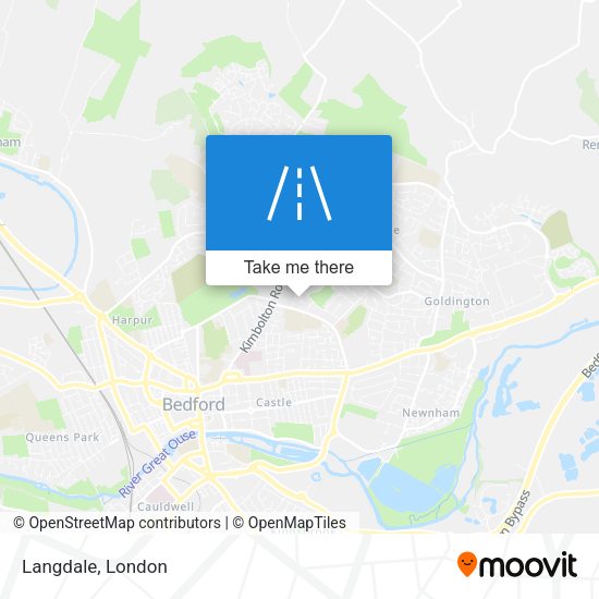 Langdale map