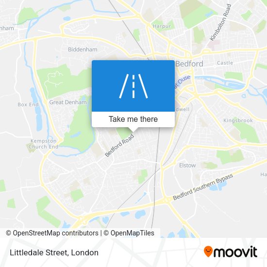 Littledale Street map