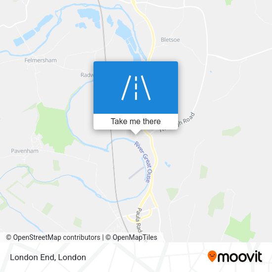 London End map