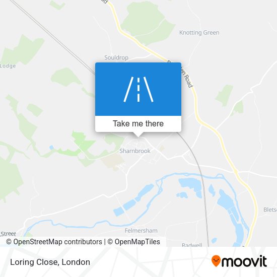 Loring Close map