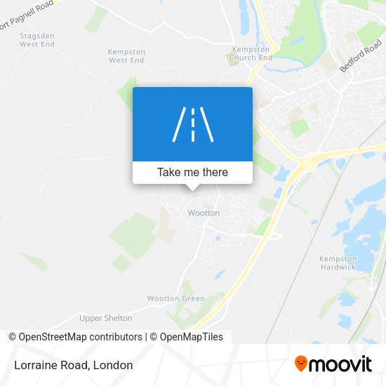 Lorraine Road map