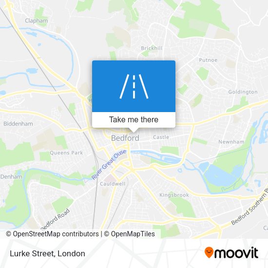Lurke Street map