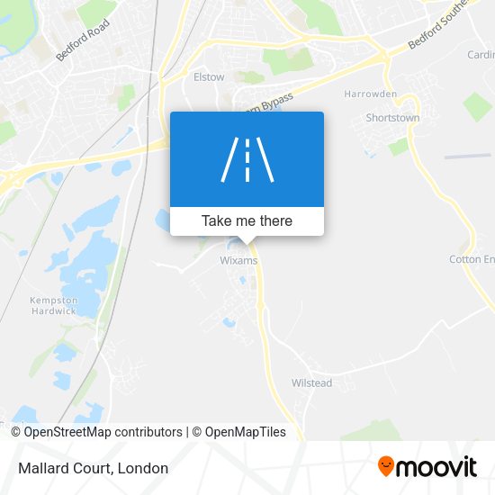 Mallard Court map