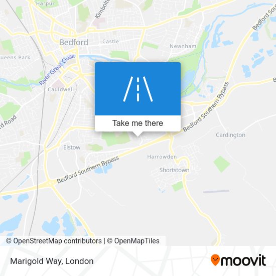 Marigold Way map