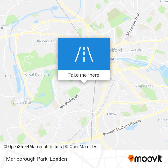 Marlborough Park map