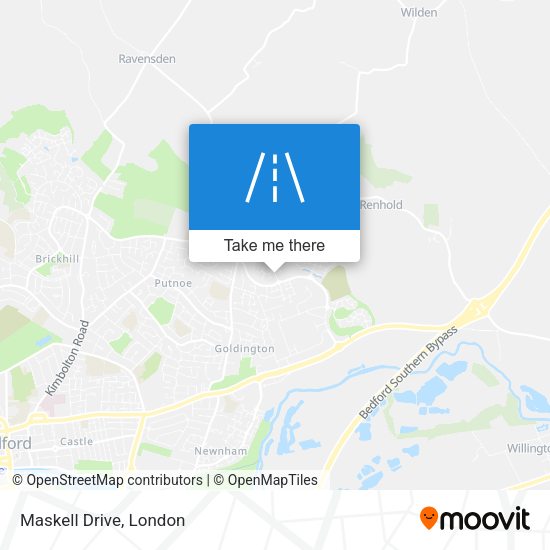 Maskell Drive map