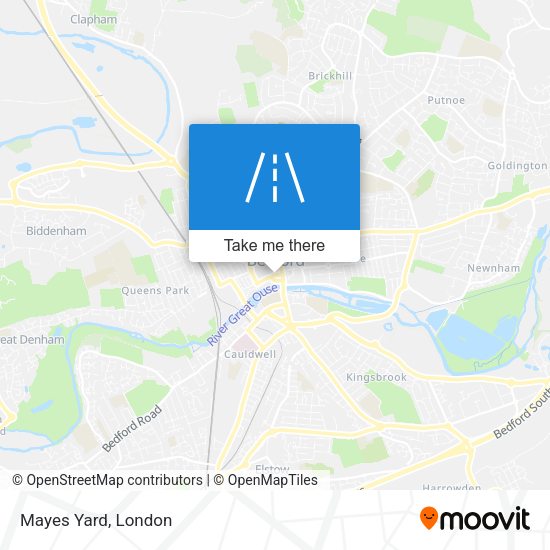 Mayes Yard map