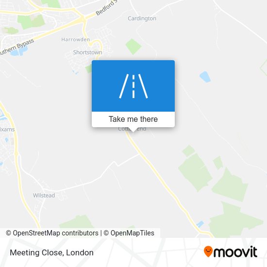 Meeting Close map