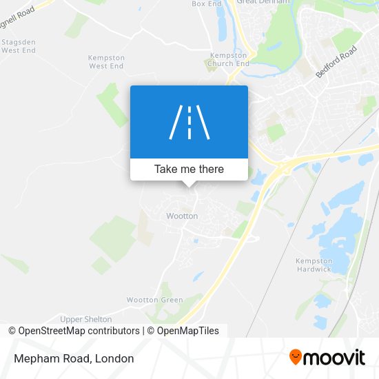 Mepham Road map