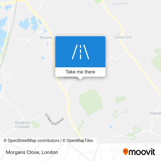 Morgans Close map