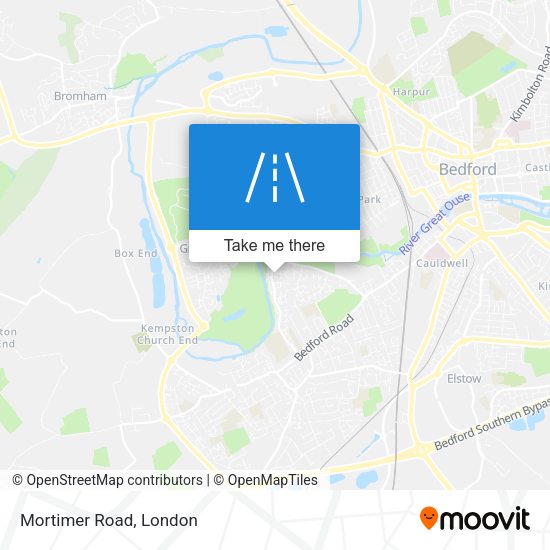 Mortimer Road map