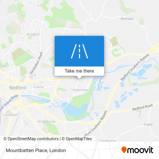 Mountbatten Place map