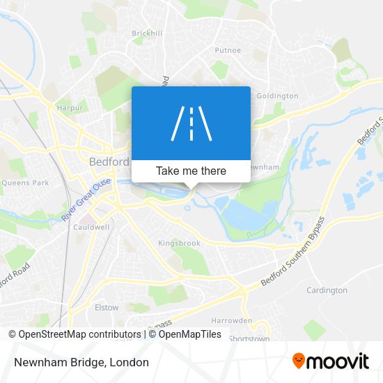 Newnham Bridge map