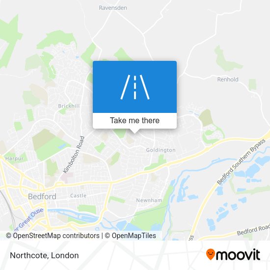 Northcote map