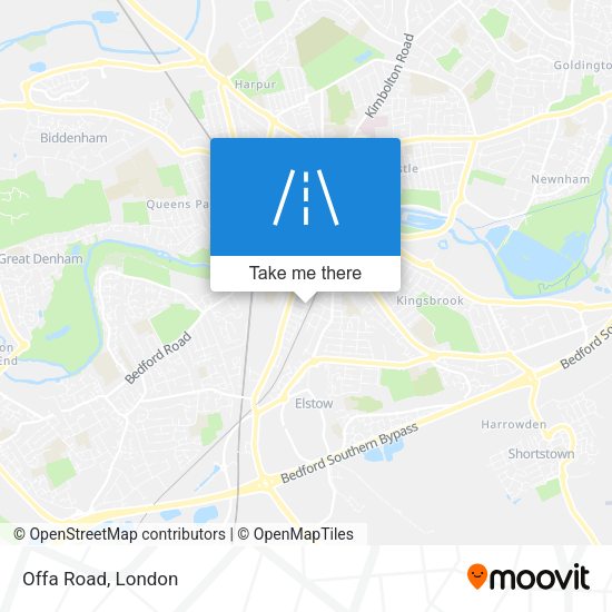 Offa Road map