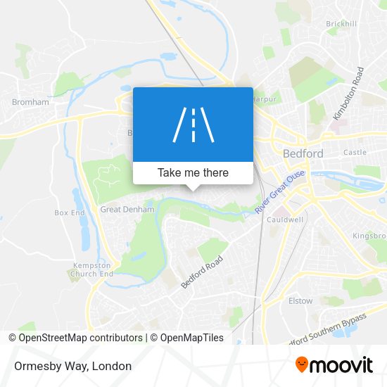 Ormesby Way map