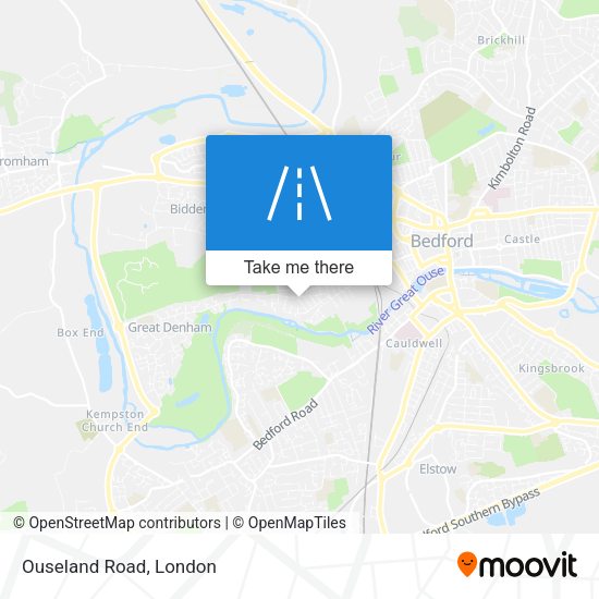 Ouseland Road map