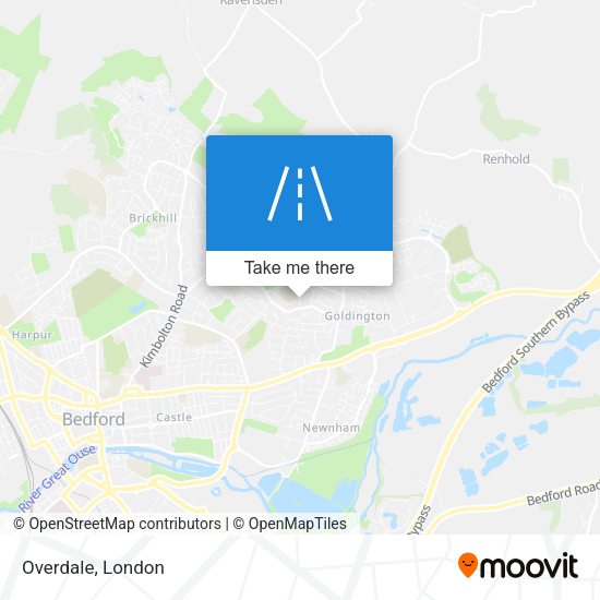 Overdale map