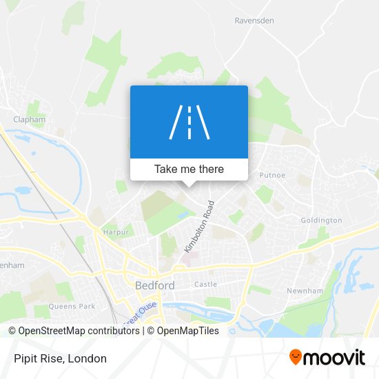 Pipit Rise map