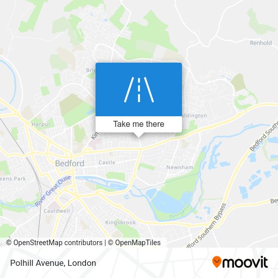 Polhill Avenue map