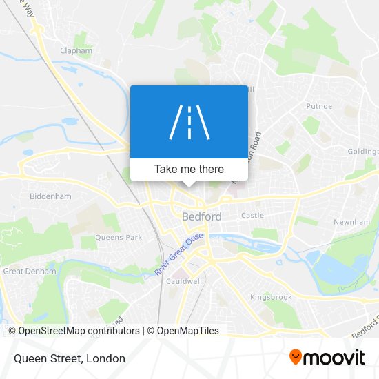 Queen Street map