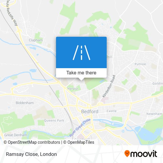 Ramsay Close map