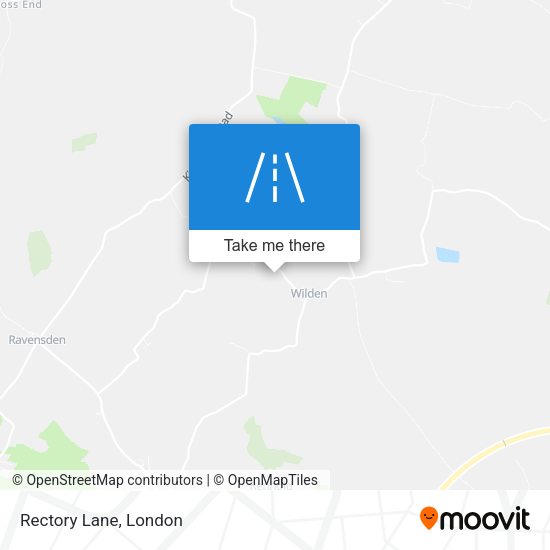 Rectory Lane map