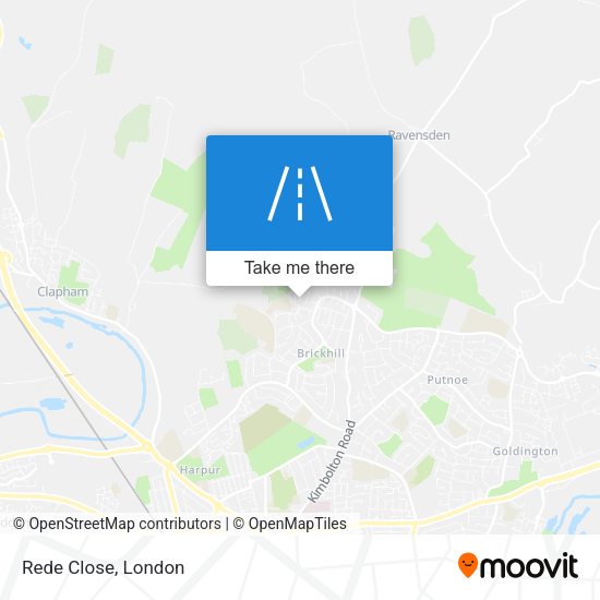 Rede Close map