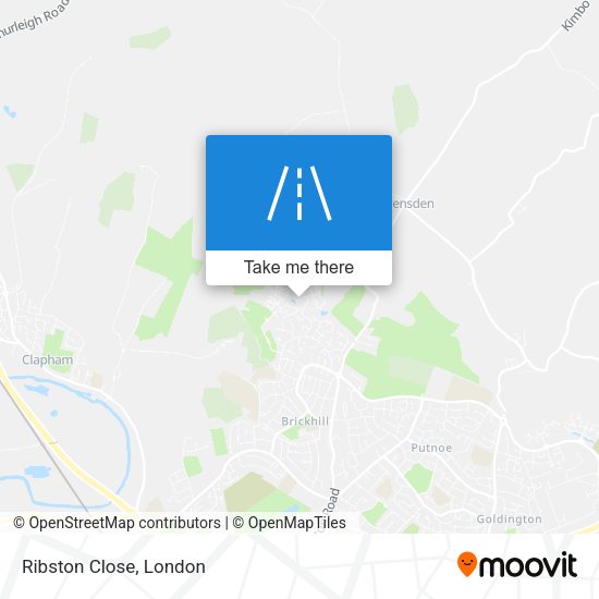 Ribston Close map