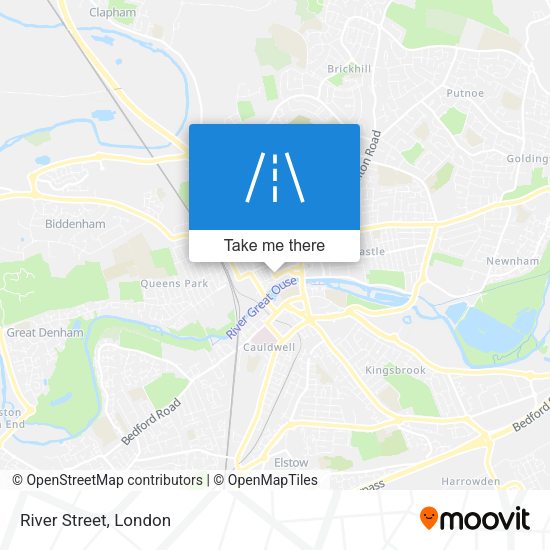 River Street map