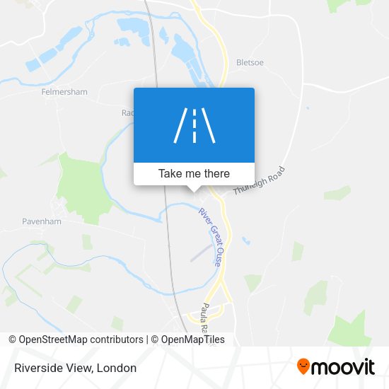 Riverside View map
