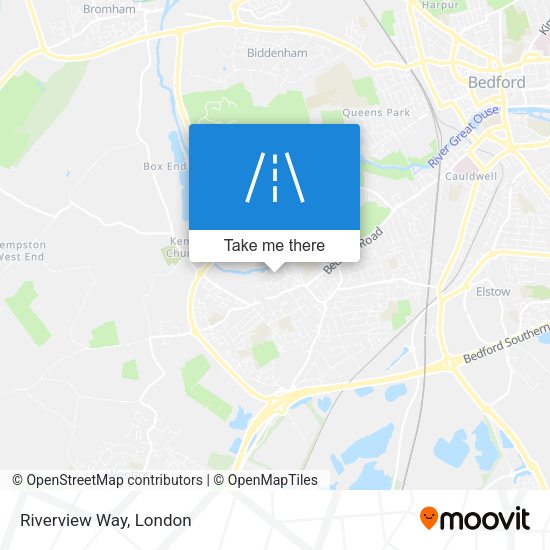 Riverview Way map