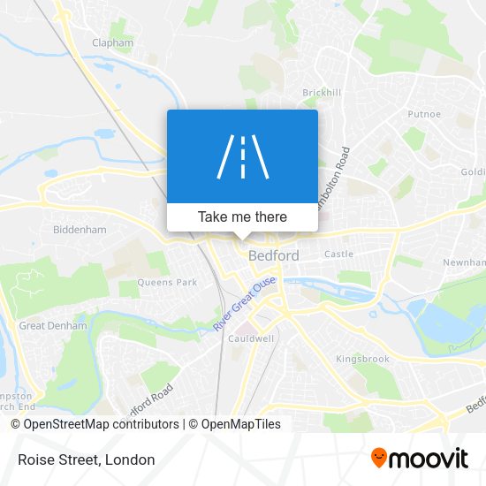 Roise Street map